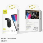 USAMS UCHWYT MAGNETYCZNY DO KRATKI WENTYLACYJNEJ AIR VENT CLIP CZARNY