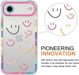 Yoedge Iphone 17 Case Smiling Faces 1