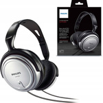 Philips VSLUSHP2500 Silver Wired Headphones DAMAGED PACKAKING
