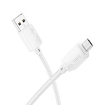 Kabel USB A do Micro USB Hoco 2,4A 1 m X113 biały