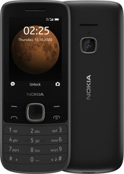 TELEFON KOMÓRKOWY Nokia 225 Dual Sim 4G 128MB 64MB RAM Czarny