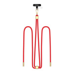 TECH-PROTECT C2S ROPE CROSSBODY STRAP RED/GOLD