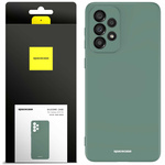 Spacecase Etui Silicone Case Galaxy A33 5G dark green