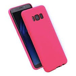 CASE SILICONE IPHONE 7 / 8 PINK WYCIĘCIE NA LOGO
