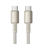 Baseus kabel Tungsten Gold Fast Charging Data Cable Type-C to Type-C 100W 1m Titanium Galaxy złoty
