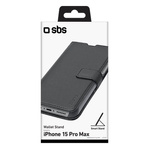 SBS Etui portfelowe z funkcją podstawki do iPhone 15 Pro Max