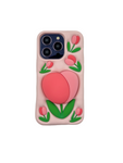 ETUI CASE 3D TULIP Z UCHWYTEM IPHONE  16