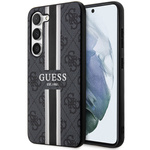 Guess GUHCS23MP4RPSK S23+ S916czarny/black hardcase 4G Printed Stripe