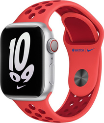 Apple Opaska APPLE WATCH MPHA3 NIKE SPORT BAND 44/45/46/49MM MAGIC Bright Crimson/Gym Red SIZE M/L ORYGINALNA PLOMBA