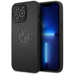 BMW Leather Emboss case for iPhone 13 Pro / iPhone 13 - black