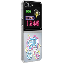 Etui Samsung FlipSuit do Galaxy Z Flip 6, EF-ZF741CTEGWW przezroczyste z wymienną płytką