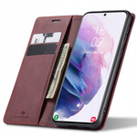 Spacecase Etui Wallet Galaxy S21+ red