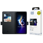 Etui 3MK Wallet Case do Apple iPhone 17  czarny