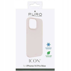 Etui Puro Icon Cover for Apple iPhone 14 Pro Max Pink
