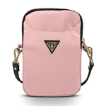 Guess Torebka GUPBNTMLLP różowy/pinkNylon Triangle Logo