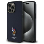 US Polo USHCP15XPEMV iPhone 15 Pro Max   6,7" granatowy/navy Embroidered DH Color