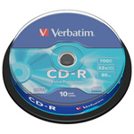 Verbatim Płyta CD-R 700MB 52x Extra      Protection 10szt 43437