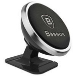 BASEUS 360-DEGREE STICKY MAGNETIC CAR PHONE HOLDER SILVER (SUGENT-NT0S)