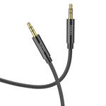 Kabel AUX Jack 3,5 mm do Jack 3,5 mm Hoco 1 m UPA19 czarny