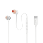 JBL Tune 310C White Wired Headphones