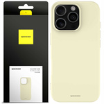 Spacecase Silicone Case iPhone 16 Pro bone