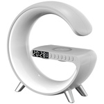 Wielofunkcyjna Lampka G MajesticLine     z budzikiem i głośnikiem bluetooth biały