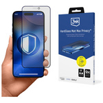 Szkło hartowane 3MK HardGlass Matt Max   do Apple iPhone 16 Pro / 17
