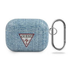 Guess GUACAPTPUJULLB AirPods Pro coverniebieski/light blue Jeans Collection
