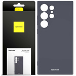 Spacecase Etui Silicone Case Galaxy S24 Ultra black