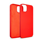 Beline Etui Silicone iPhone 15 Plus 6.7" czerwony/red