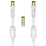HAMA ANTENNA CABLE 120DB WHITE 3M 1122447