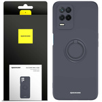Spacecase Etui Silicone Ring Realme 8 5G black