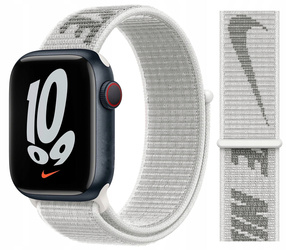 ORIGINAL APPLE NIKE SPORT LOOP 44/45/46/49MM ML2W3ZM/A SNOW WHITE SIZE UNIVERSAL ORIGINAL SEAL