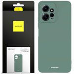 Spacecase Etui Silicone Case Redmi Note 12 4G dark green