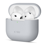 TECH-PROTECT SILICONE APPLE AIRPODS 4 CRAYON GREY