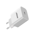 MOONX ładowarka sieciowa MC03 PD 20W 1xUSB-C + kabel USB-C - Lightning Biały