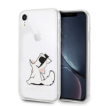 Karl Lagerfeld KLHCI61CFNRC iPhone Xr hardcase transparent Choupette Fun