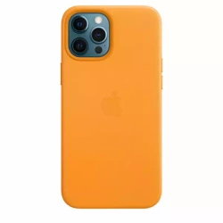 APPLE LEATHER  CASE MHKH3FE/A  IPHONE 12 PRO MAX CALIFORNIA POPPY ORIGINAL SEAL