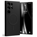 MERCURY MAGSAFE SEMI-SILICONE SAM S24 ULTRA G928 BLACK/BLACK