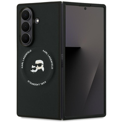 Etui Karl Lagerfeld Karl&Choupette Logo  MagSafe do Samsung Galaxy Z Fold7 czarny