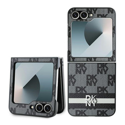 DKNY DKHCZF6PCPTSSK Z Flip6 F741czarny/black Chequered Pattern Printed Stripes