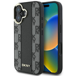 DKNY DKHMP16SPCPVSLK iPhone 166.1" czarny/black hardcase Checkered Pattern Magsafe