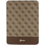 Guess GUFC11PS4SGW iPad 10.9"brązowy/brown 4G Stripe Allover
