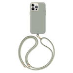 Etui UNIQ Coehl Creme Magnetic Charging do iPhone 15 Pro Max - szałwiowe