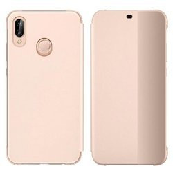 SLEEP CASE FLIP COVER HUAWEI P20 LITE PINK