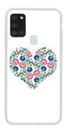 CASEGADGET CASE OVERPRINT WHITE HEART SAMSUNG GALAXY A21S