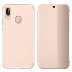 SLEEP CASE FLIP COVER HUAWEI P20 LITE PINK