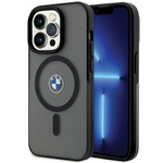 BMW BMHMP15LDSLK iPhone 15 Pro 6.1"  czarny/black hardcase IML Signature MagSafe