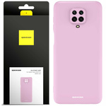 Spacecase Etui Silicone Case Redmi Note 9S/9 Pro lilac