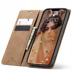 Spacecase Etui Wallet iPhone 13 light brown